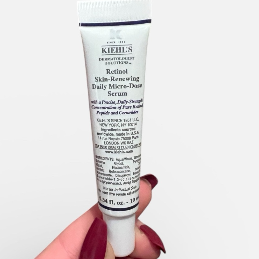 Kiehl's Retinol Micro-Dose Serum in White Tube
